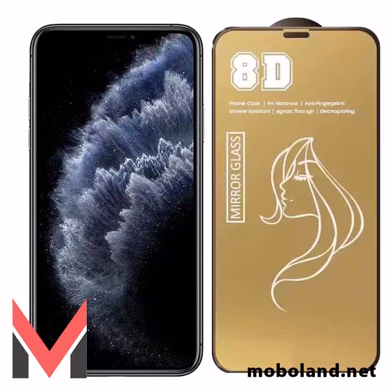 قیمت گلس تمام صفحه آینه ای اپل آیفون iPhone 11 Pro - موبولند