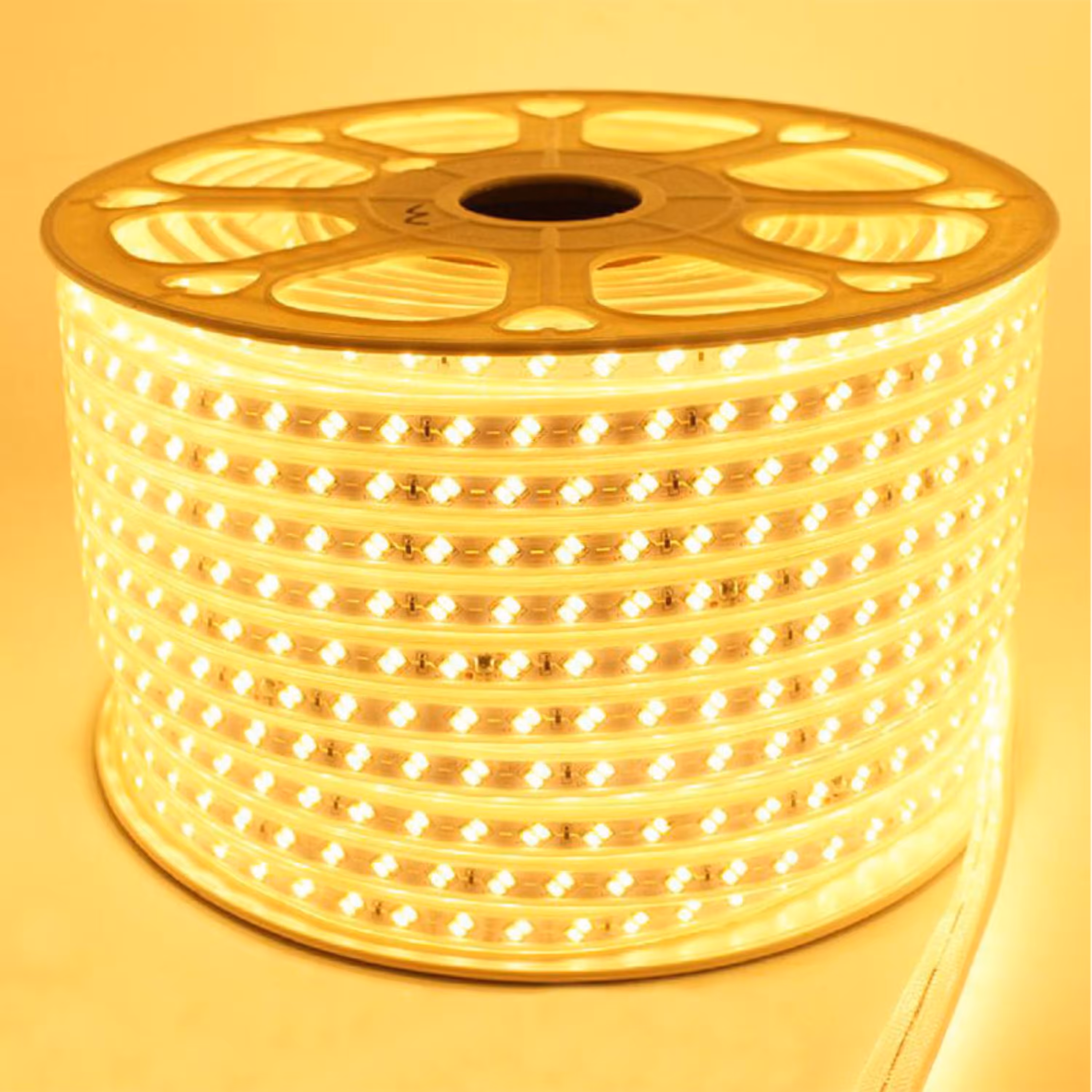 ریسه اس ام دی مدل دو لاین انبه ای کد 5730 طول 100 متر