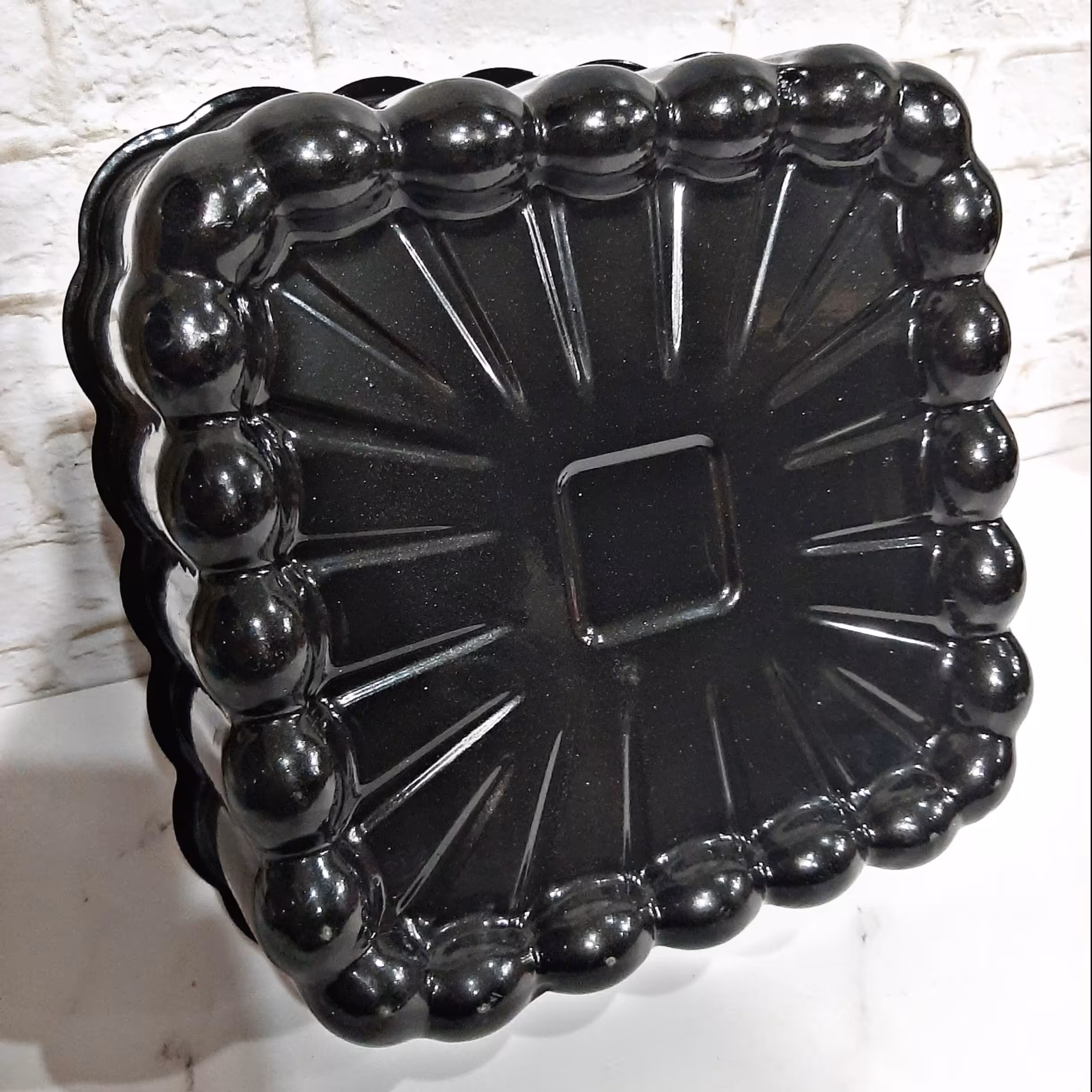 قالب کیک و ته چین مدل شارلوت مربع گرانیتی