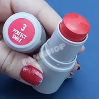 رژگونه استیکی ever beuty شماره 3 رنگ قرمز  شاین حاوی مرطوب کننده مقاوم در برابر محو شدن فاقد پارابن 24 ساعته انقضا2028 