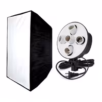 نور ثابت سافت باکس 5 لامپ LED