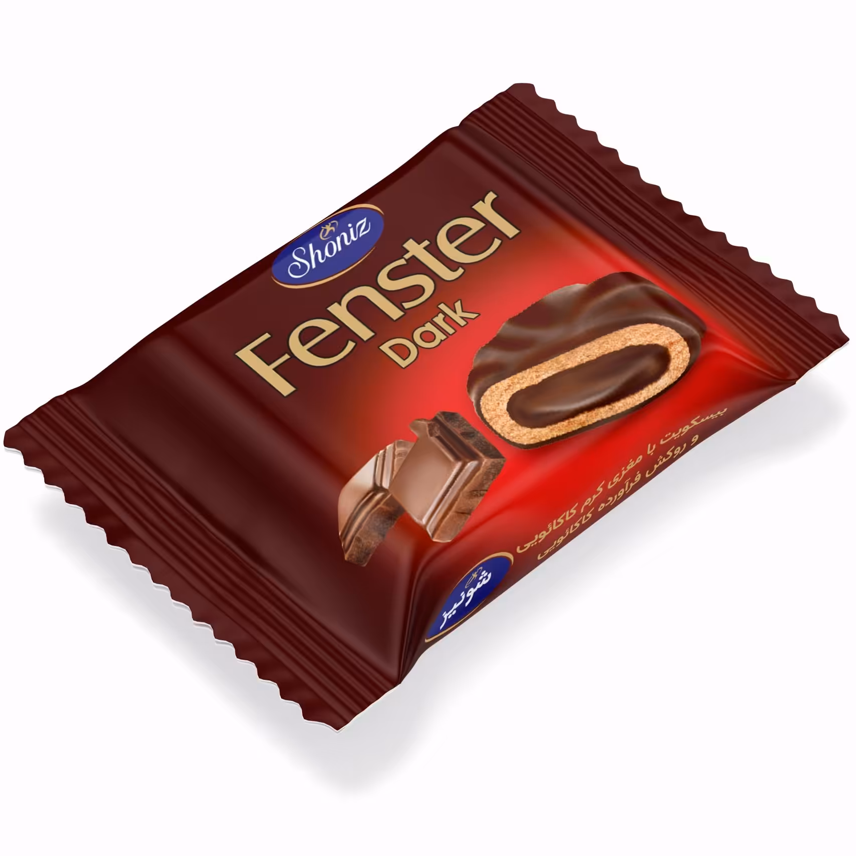 شکلات مغزدار فنستر با روکش کاکائویی شونیز وزن 300 گرم