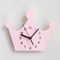 ساعت دیواری طرح تاج