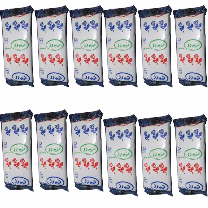 دستمال جیبی کارتن  24 بسته ای 576 عددی