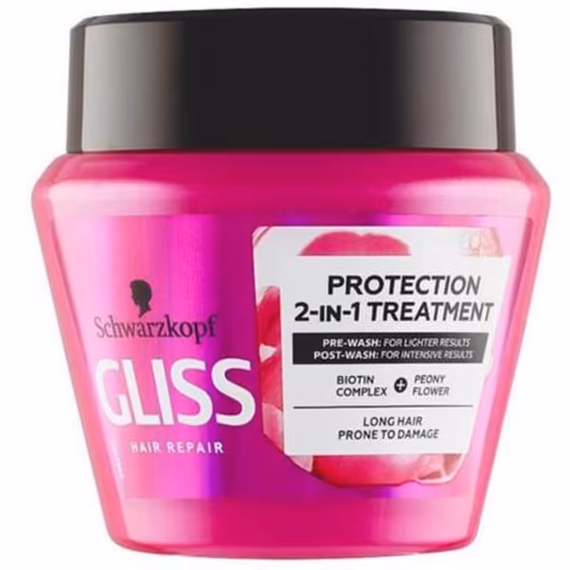 ماسک مو  گلیس مناسب موهای بلند  و آسیب دیده GLISS