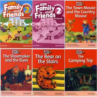 کتاب American Family and Friends 2  اثر جمعی از نویسندگان انتشارات Oxford شش جلدی