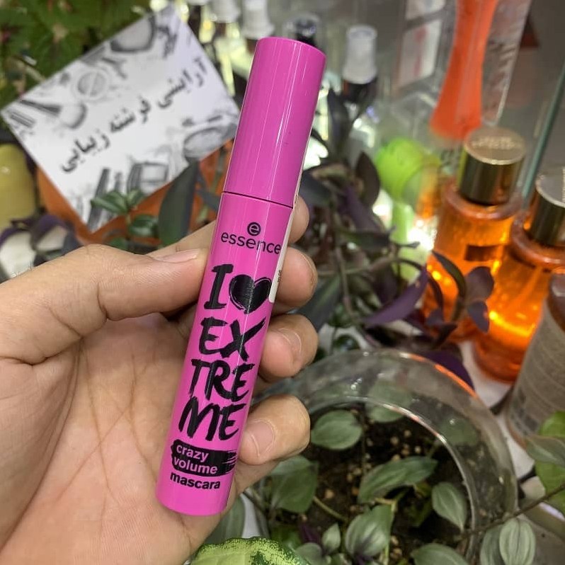 ریمل اسنس (اورجینال) صورتی حجم دهنده و حالت دهنده مدل I Love Extreme Crazy Volu