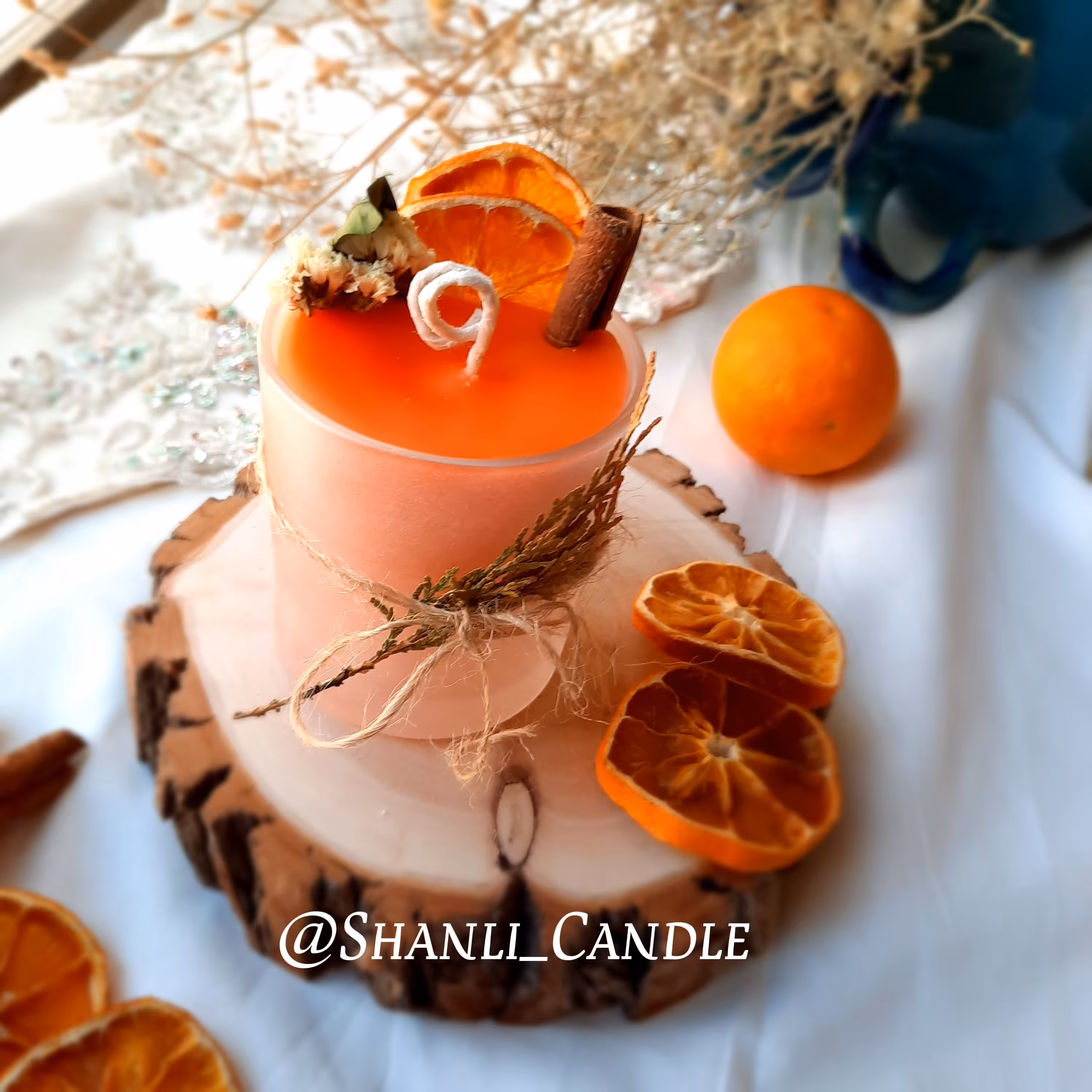 شمع پرتقالی