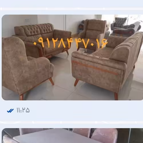 مبلمان مارشال انتخاب رنگ و طرح با سلیقه مشتری 