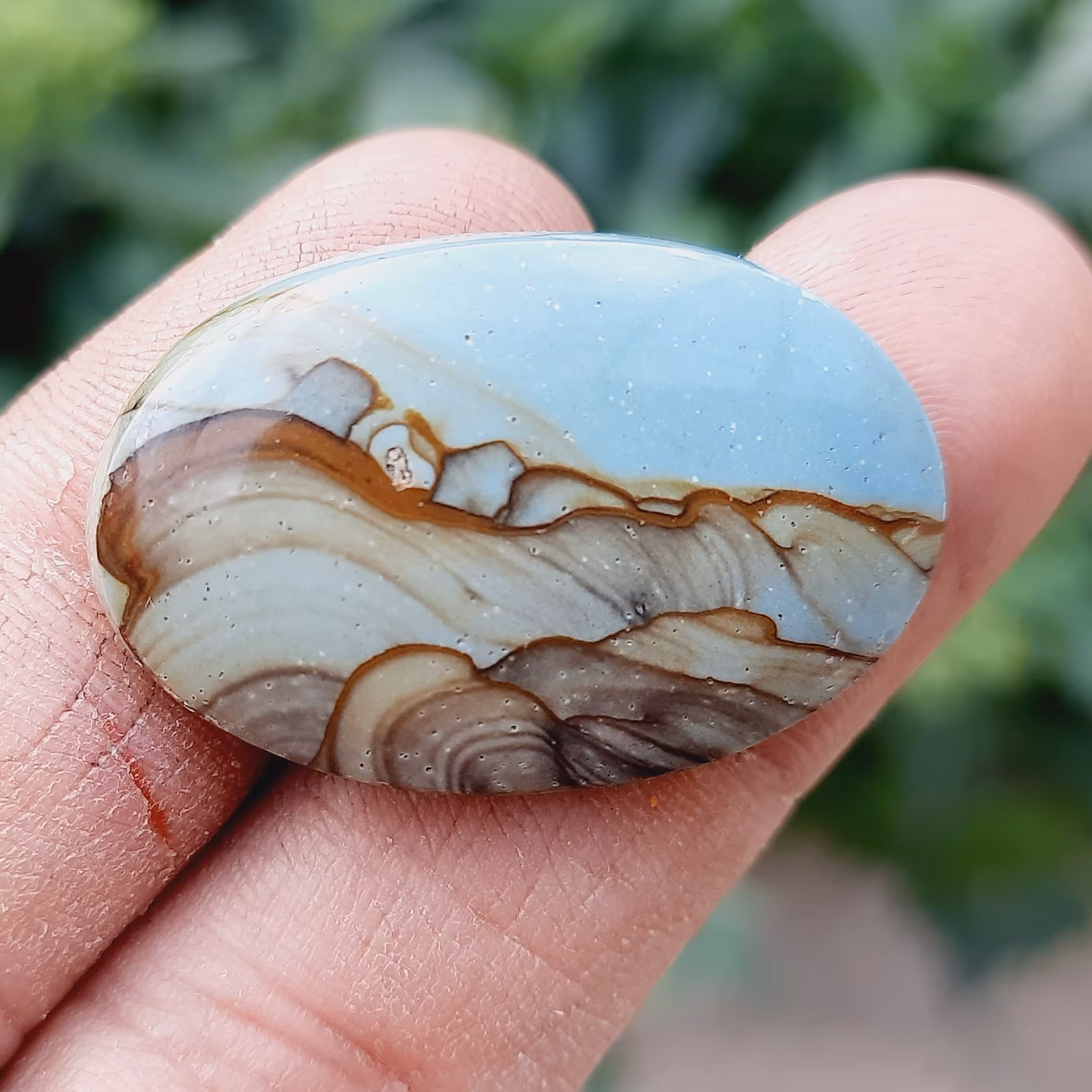 گردنی بینهایت عقیق جاسپرمنظره کاملا طبیعی