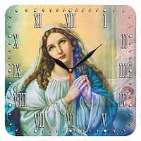 ساعت دیواری مدل 1050 طرح مریم مقدس