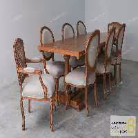 میز ناهارخوری 8 نفره بهناز کد 5