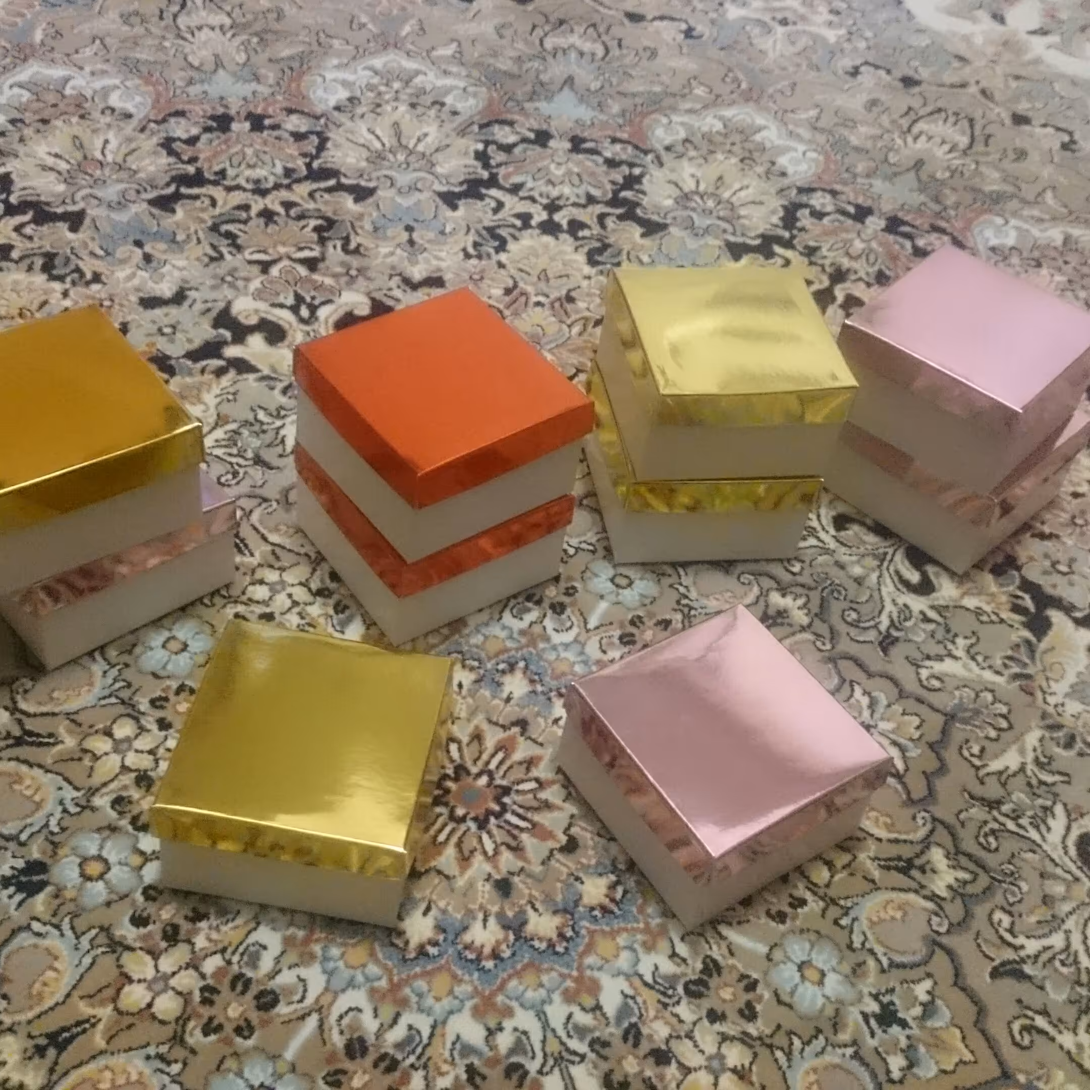 جعبه آینه ای 7*7 در ارتفاع4