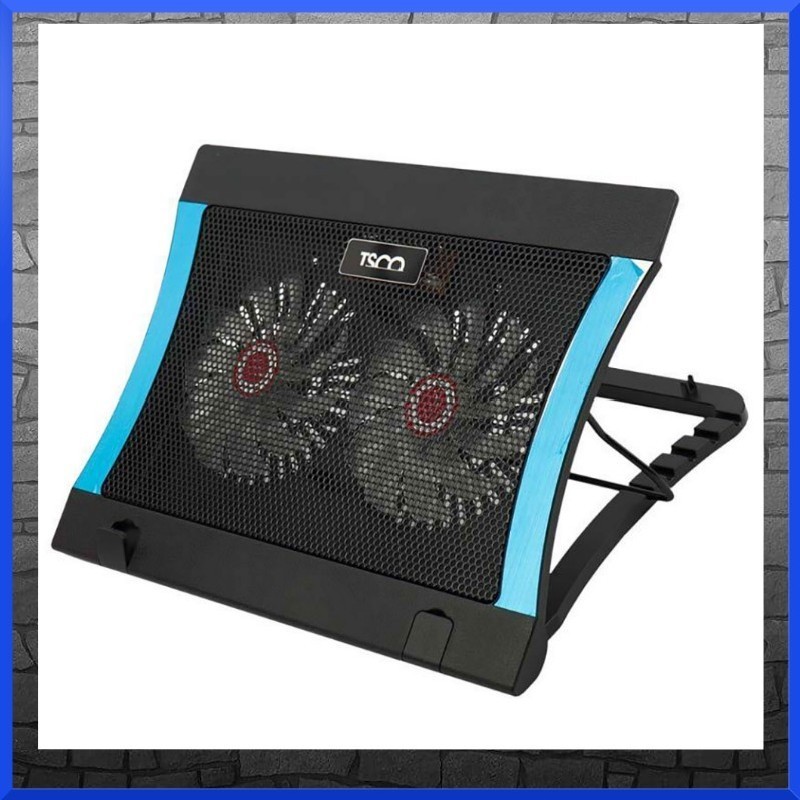 پایه خنک کننده لپتاپ تسکو مدل 3101 با قابلیت تنظیم ارتفاع و دو عدد فن با فن آوری چرخش بی صدا و گارانتی یکساله