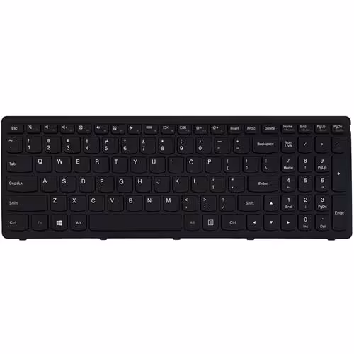 کیبرد لپ تاپ لنوو Ideapad S500s-Z510P-Z500P مشکی-با بک لایت