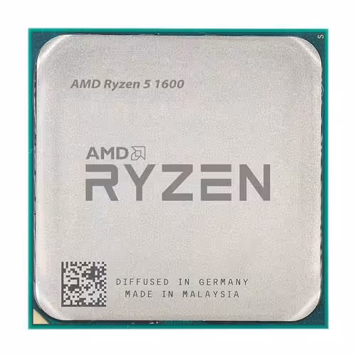 پردازنده مرکزی ای ام دی مدل Ryzen 5 1600  باندل با مادربرد