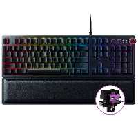 کیبورد گیمینگ ریزر مدل HUNTSMAN ELITE PURPLE