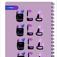 دفتر 80 برگ زیماژ کد 23101

