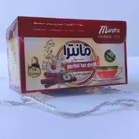 دمنوش کیسه ای مانترا  (بابونه و  دارچین و  شیرین بیان و میخک) (14عددی)