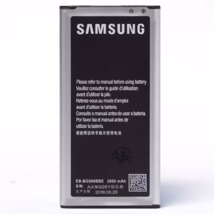 باتری S5 سامسونگ Galaxy Note باطری EB-BG900BBC ظرفیت 2800 میلی آمپر اس پنج 5