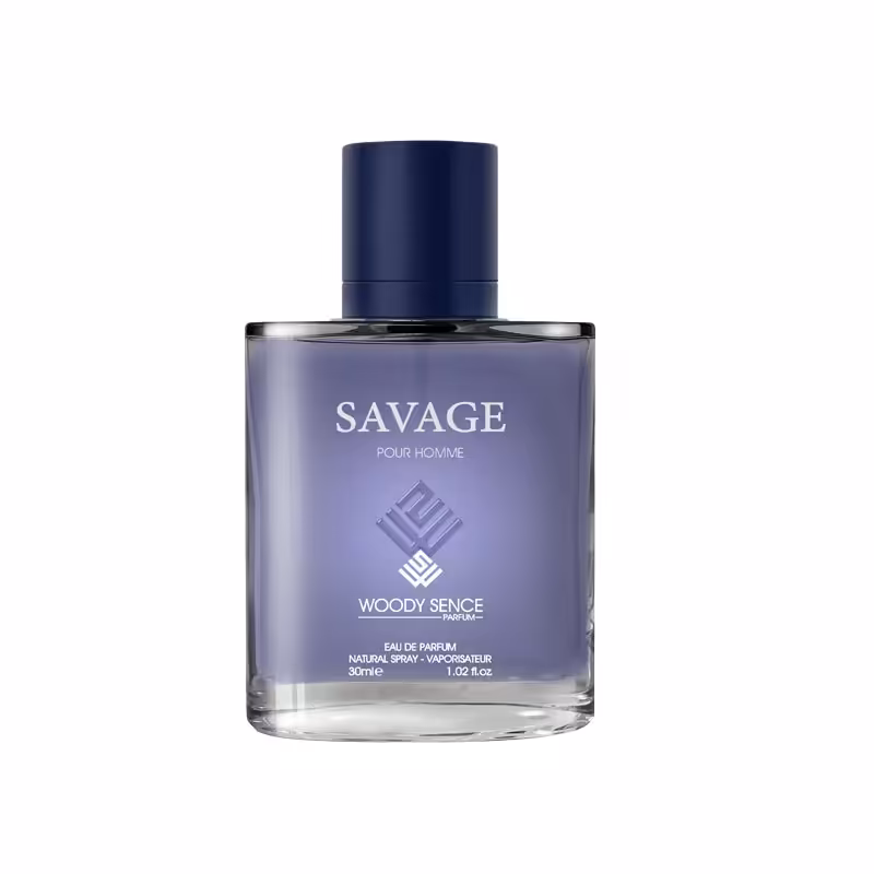 عطر جیبی مردانه وودی سنس مدل ساواج Savage