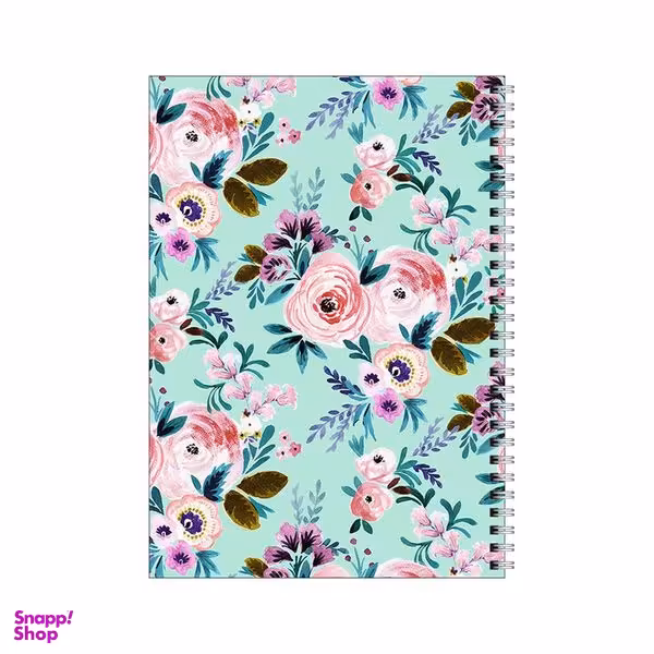 دفتر مشق 80 برگ بامبیلیپ طرح گل گلی کد 2942892