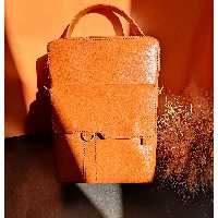 کیف دوشی مردانه چرم طبیعی دستدوز
