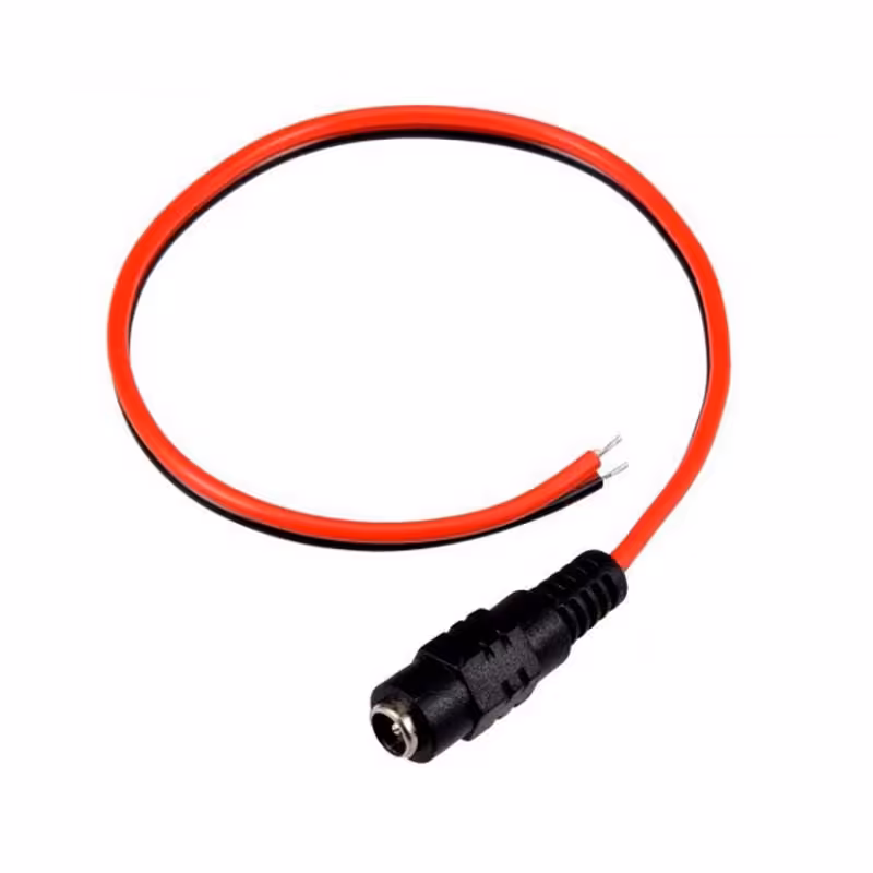 فیش آداپتوری سیم دار مادگی برق دوربین