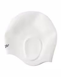 کلاه رو گوشی شنا سفید اسپدو Speedo