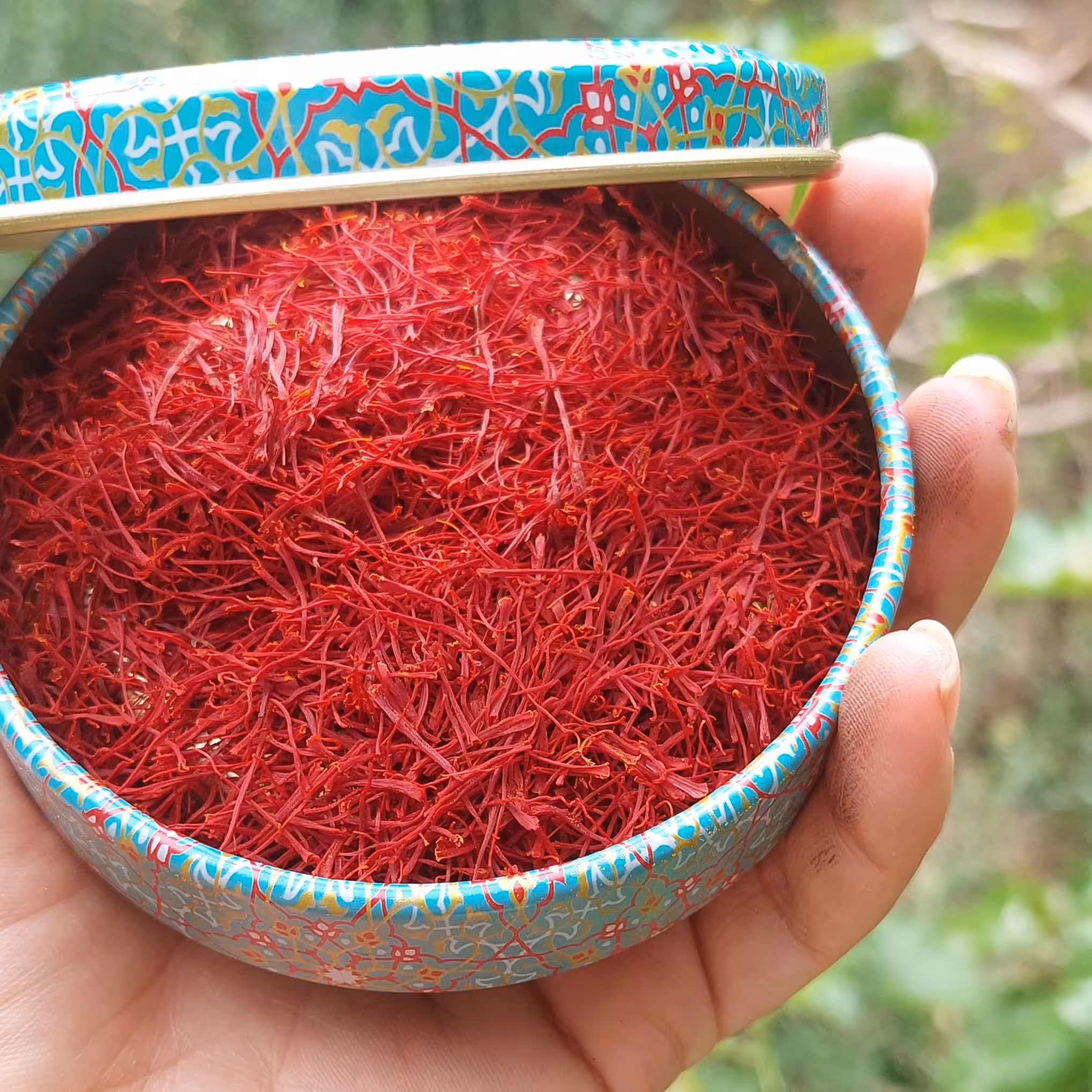 زعفران نگین سنتی اصل قائنات 4 گرمی 