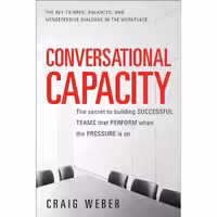 کتاب زبان اصلی Conversational Capacity اثر Craig Weber انتشارات McGraw Hill
