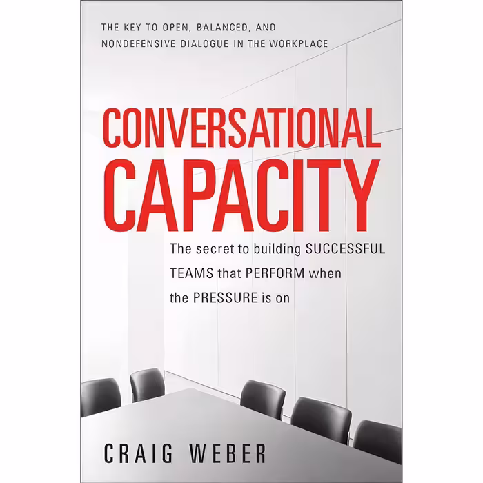 کتاب زبان اصلی Conversational Capacity اثر Craig Weber انتشارات McGraw Hill