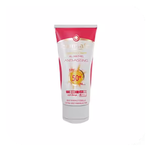 کرم ضد آفتاب ضد چروک SPF 50 سان سیف بژ روشن