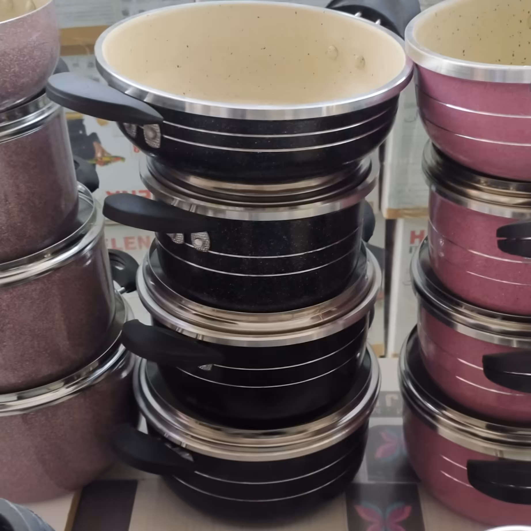 سرویس قابلمه گرانیتی دانشجویی طرح چدن