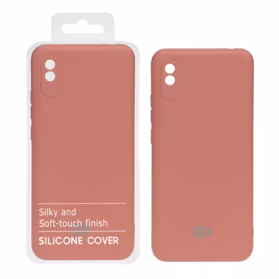 قاب گوشی نیو سیلیکون محافظ لنزدار Xiaomi Redmi 9A -RF کد7