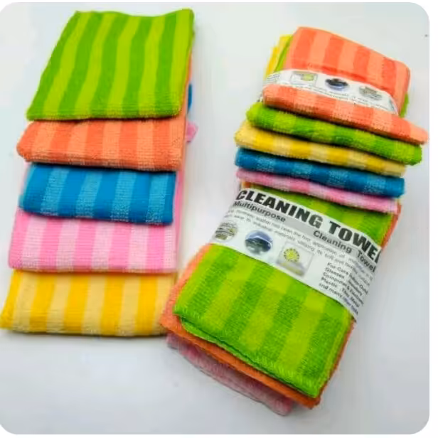 یک جین دستمال 5 عددی راه راه