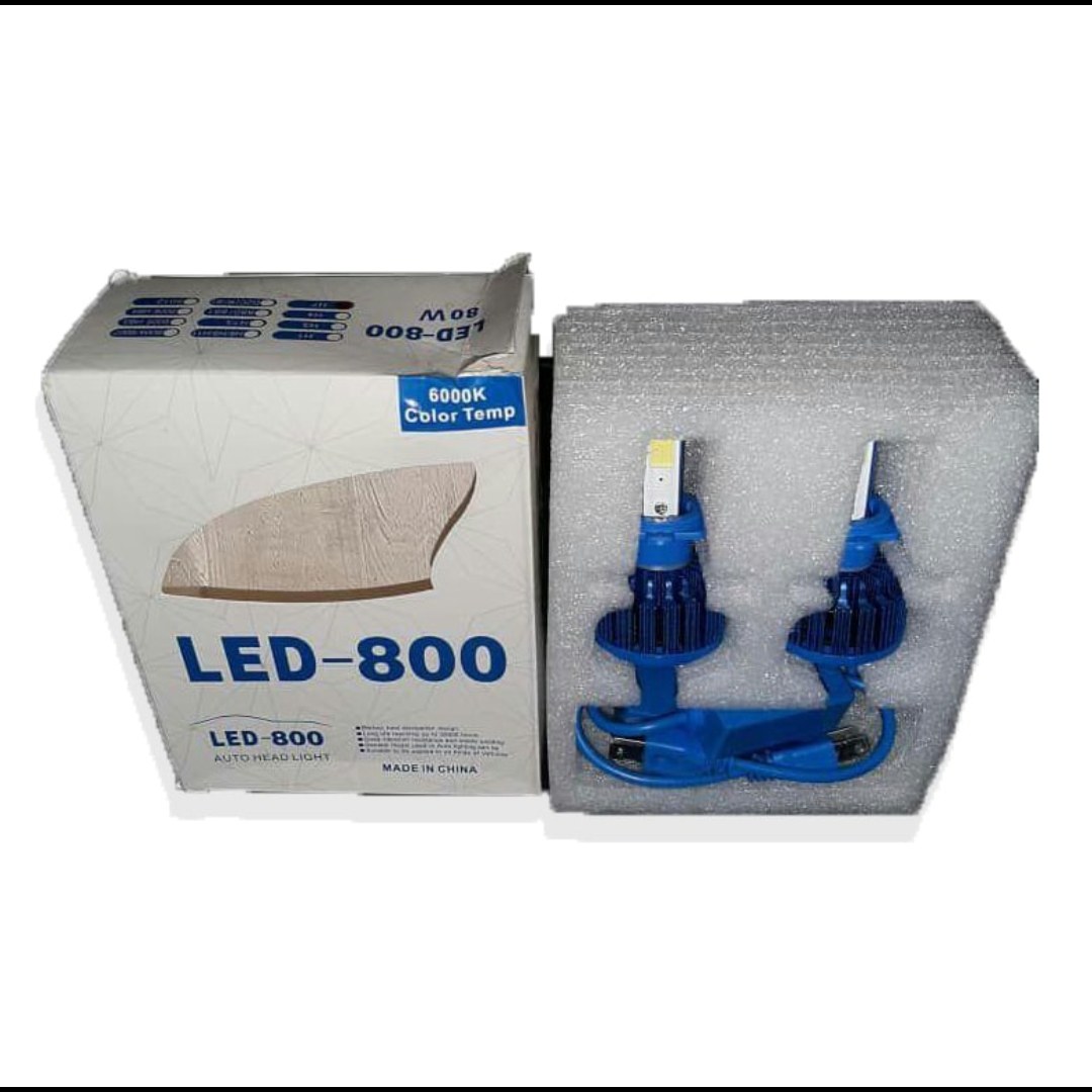 هدلایت H7 LED بسته دو عددی رنگ سفید