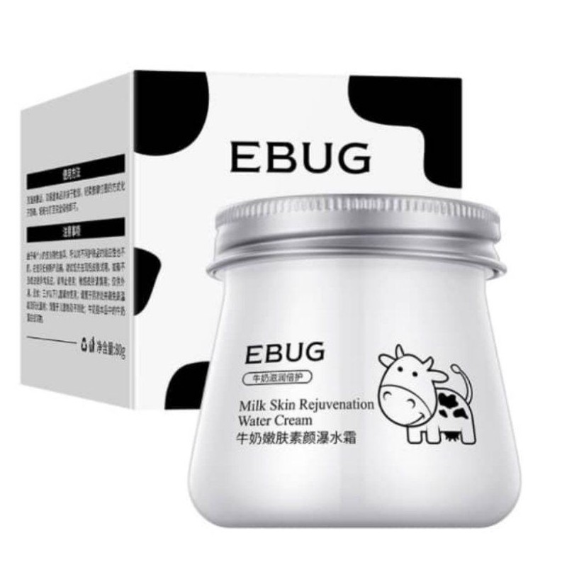 کرم مرطوب کننده شیرگاو EBUG اصل