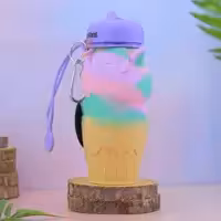 قمقمه سیلیکونی طرح یونی کورن کد 9331 SCHOOLFANS