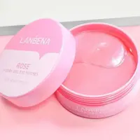 پچ ماسک دور چشم  عصاره گل رز  لانبنا