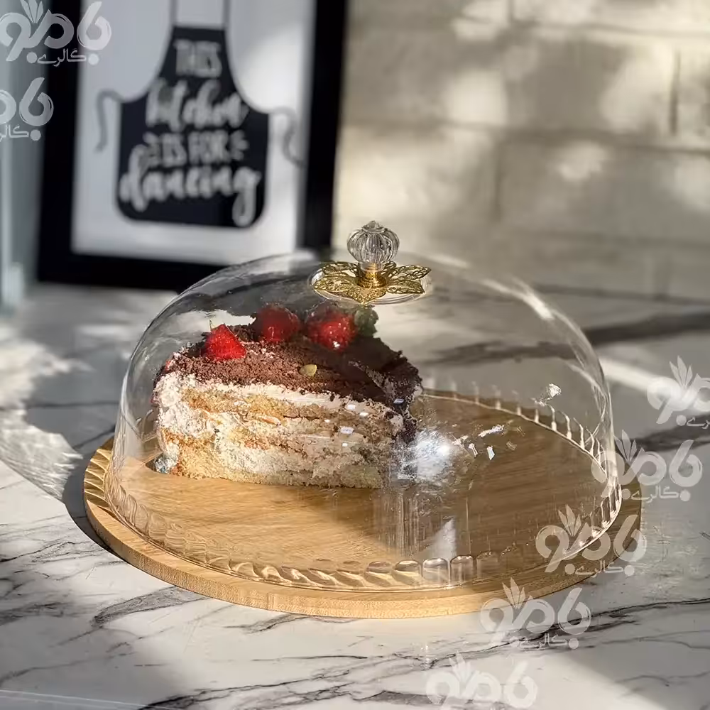 کاپ کیک بامبو درب اکرولیک وارداتی 28