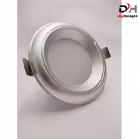 پنل توکار 7 وات نقره ای مکس لایت رنگ مهتابی بسته 8 عددی
