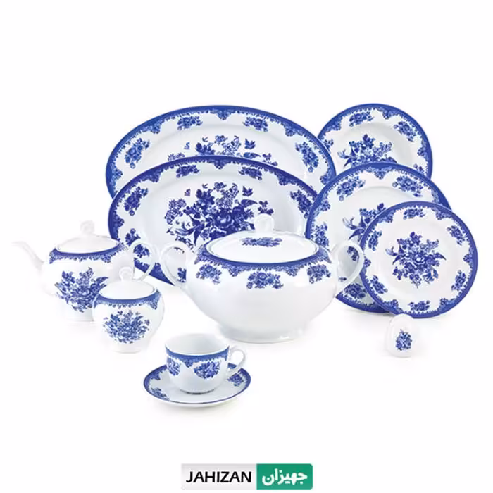 سرویس چینی زرین 102پارچه فلورانس سری ایتالیا