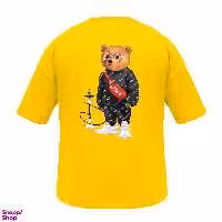 تیشرت مردانه طرح Balenciaga مدل تدی کد 5 رنگ زرد