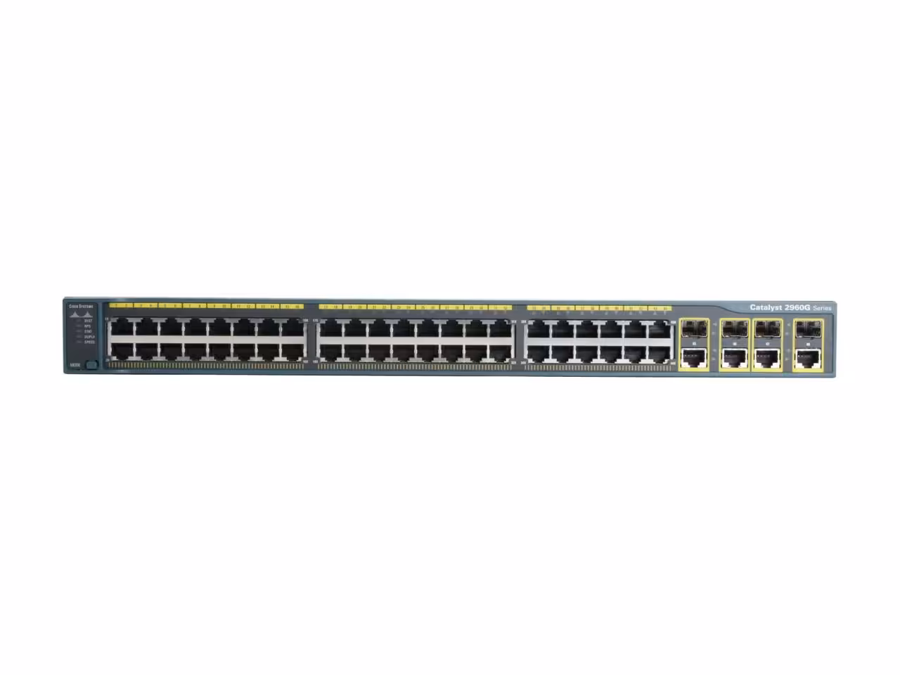 سوییچ مدیریتی 48 پورت Cisco مدل (ref) WS-C2960G-48TC-L - فروشگاه اینترنتی طیف سنتر