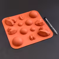 قالب سیلیکونی میکس کره و قلب سورپرایز