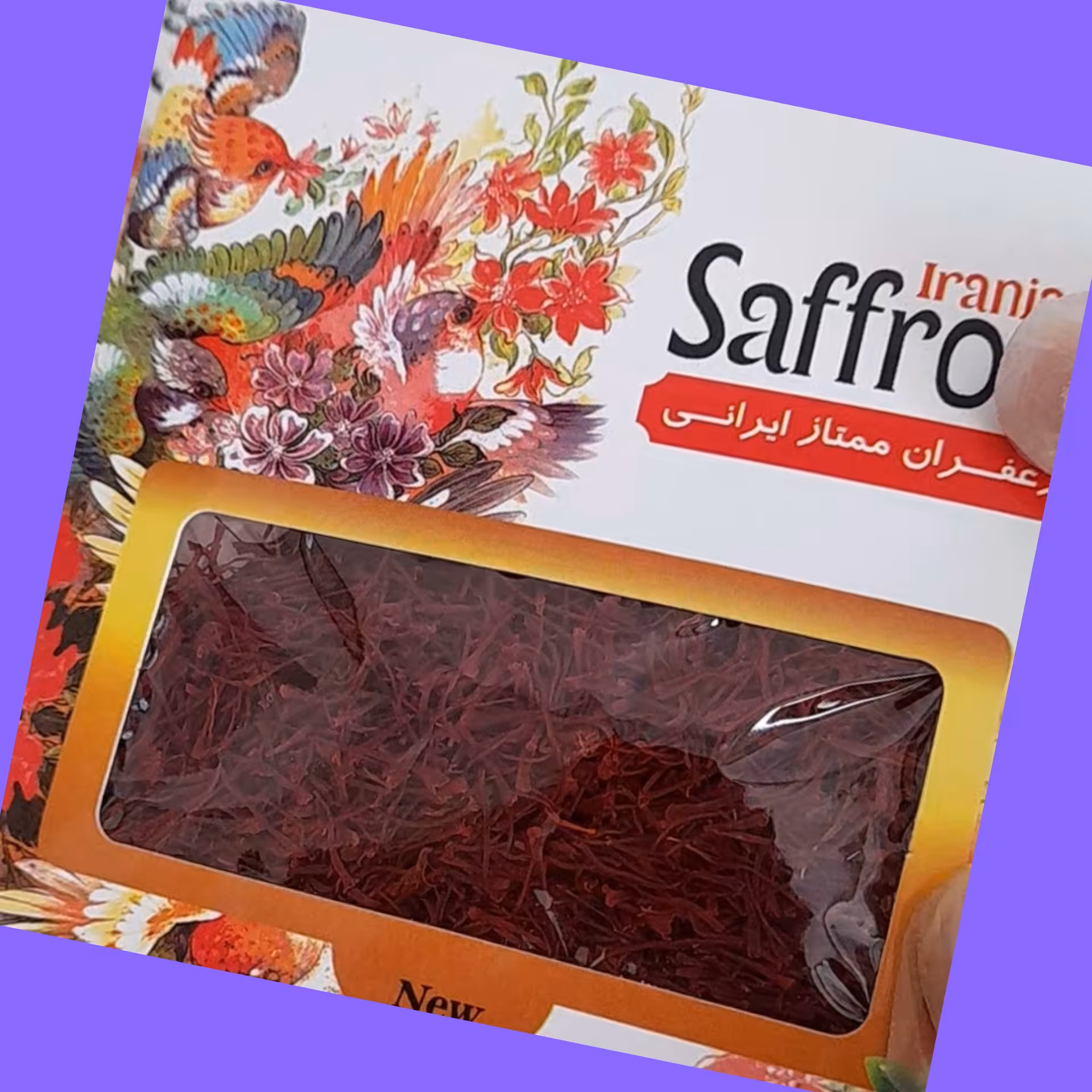 زعفران سرگل اصل خالص4 گرمی ارسال رایگان 