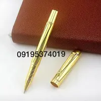 رواننویس روکش طلا با امکان حک اسم وجعبه و شناسنامه