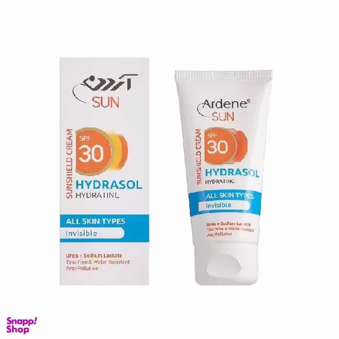 کرم ضد آفتاب مرطوب کننده آردن (Ardene) مدل Hydrasol با SPF 50 حجم 50 میلی‌ لیتر