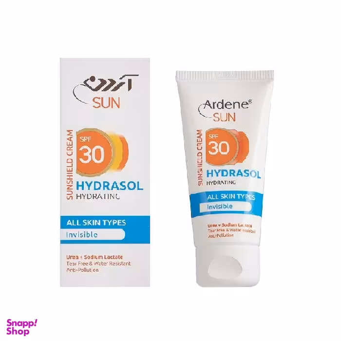 کرم ضد آفتاب مرطوب کننده آردن (Ardene) مدل Hydrasol با SPF 50 حجم 50 میلی‌ لیتر